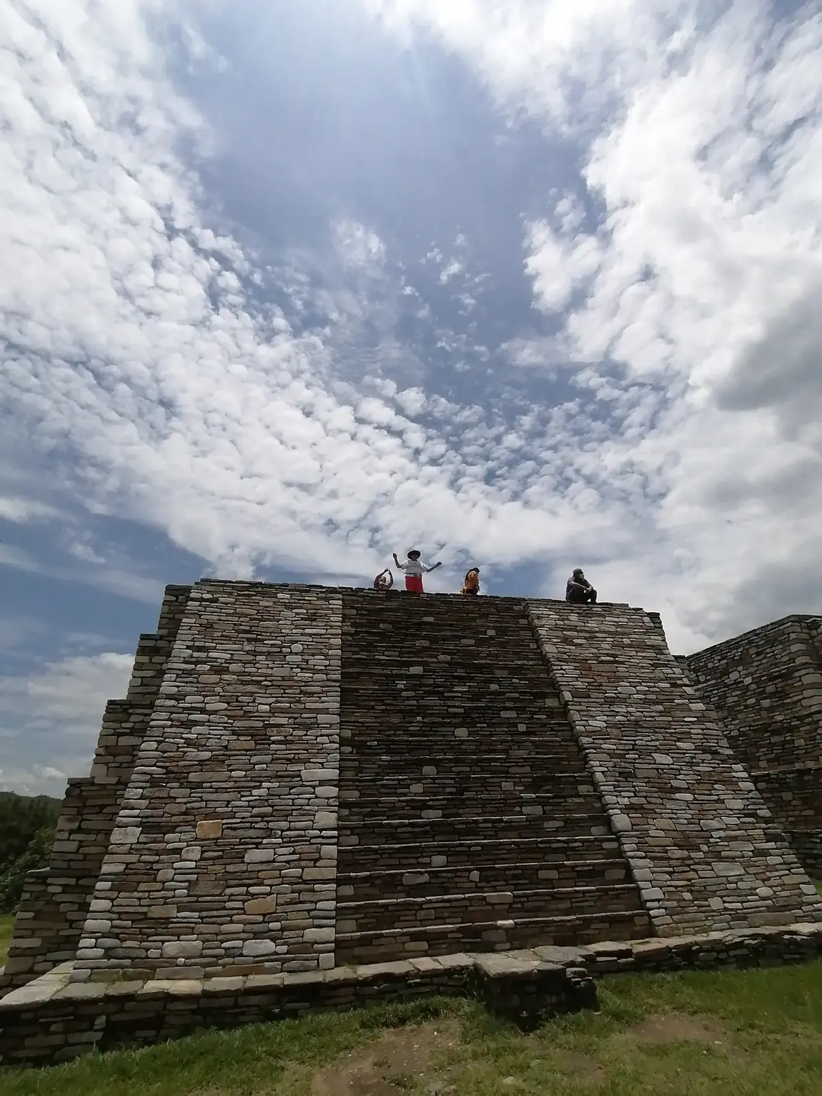 La piedra del sitio, vista de cerca